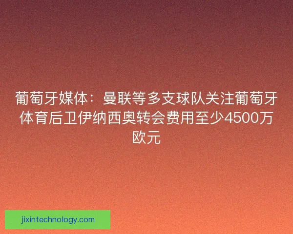 葡萄牙媒体：曼联等多支球队关注葡萄牙体育后卫伊纳西奥转会费用至少4500万欧元